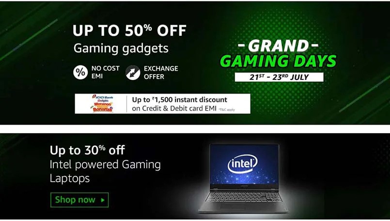 Last Day Amazon Grand Gaming Days Sale: Best Deals On Gaming Laptops, Accessories